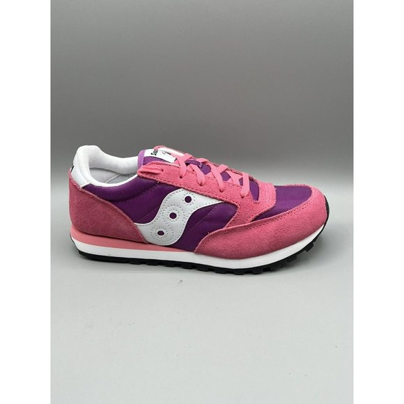 SUCONY‎ Kids' Jazz Original Sneaker Size 4M Pink Purple NWOB - Picture 9 of 12